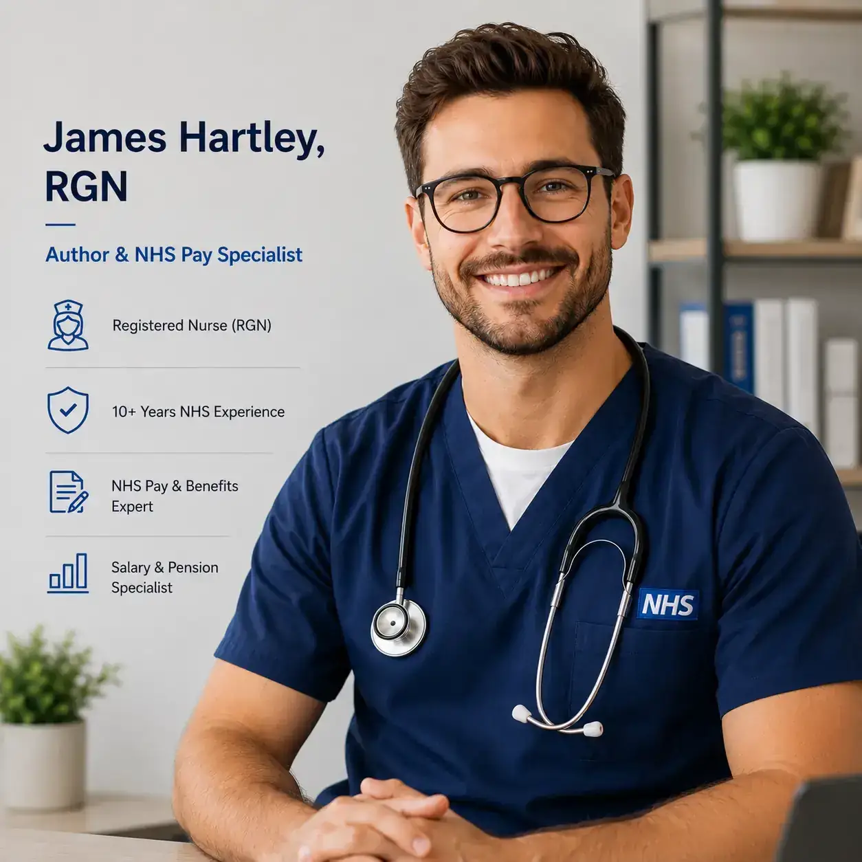 James Hartley, NHS pay guide author